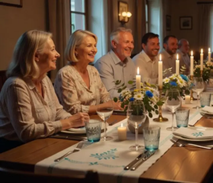 Výzdoba stolu pro soukromou narozeninovou oslavu v restauraci Social Quartter